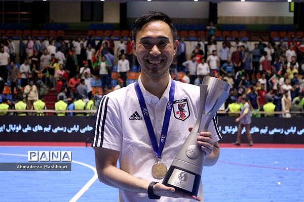 جشن اختتامیه فوتسال زیر 20 سال آسیا یا قهرمانی ژاپن