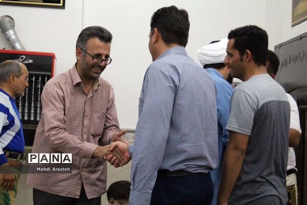 مراسم ورزش پهلوانی و زورخانه‌ای به مناسبت سالروز فرهنگ ورزش زورخانه‌ای در روستای تقاب خراسان حنوبی