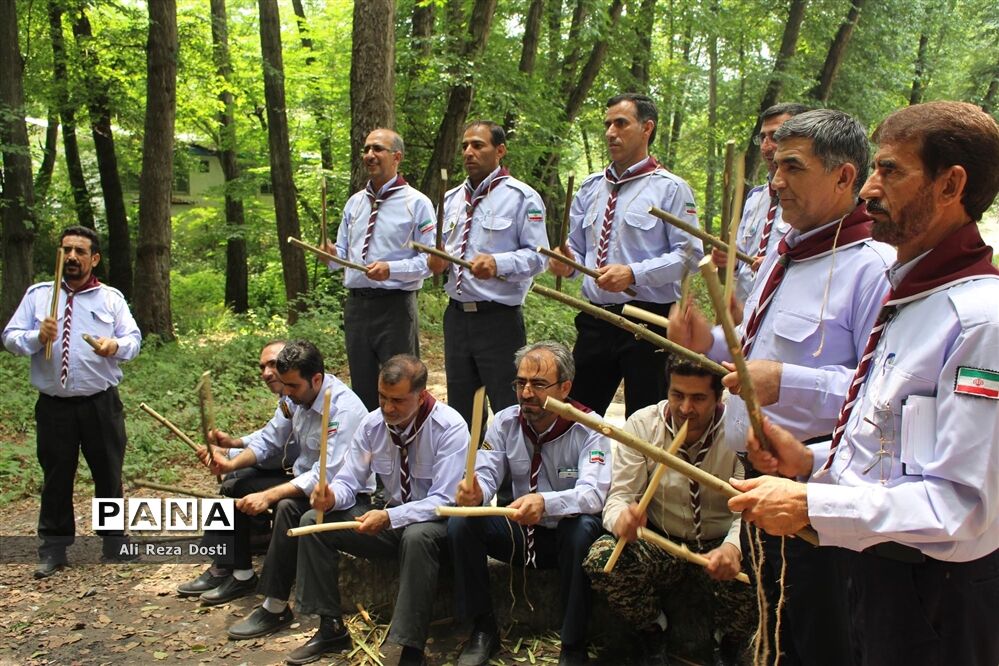 اردوی تشکیلاتی مسئولان سازمان دانش‌آموزی 59 منطقه استان فارس
