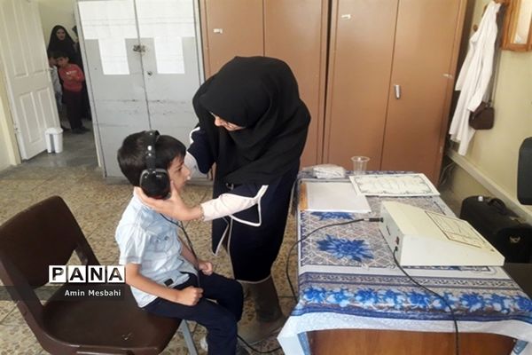 آیین افتتاح طرح سنجش سلامت جسمانی و آمادگی تحصیلی نوآموزان آذربایجان شرقی