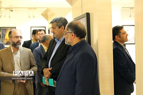 افتتاح نمایشگاه گرافیک طوفان شن