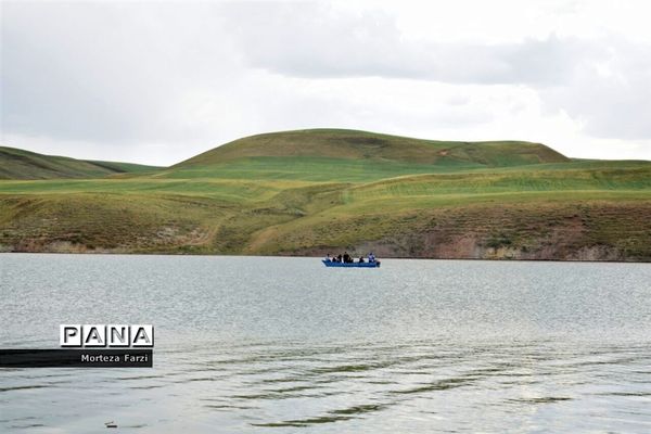 اولین جشنواره ماهیگیری با قلاب در سد سهند هشترود