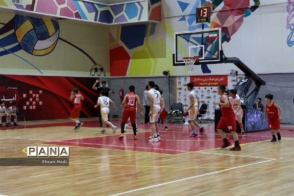 اولین دوره لیگ مینی بسکتبال شهرداری مشهد