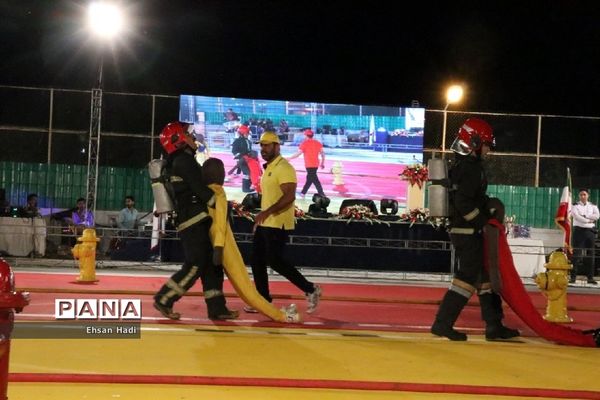 اولین المپیاد بزرگ عملیاتی ترکیبی آتش‌نشانان مشهد
