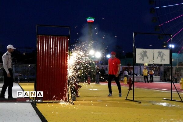 اولین المپیاد بزرگ عملیاتی ترکیبی آتش‌نشانان مشهد