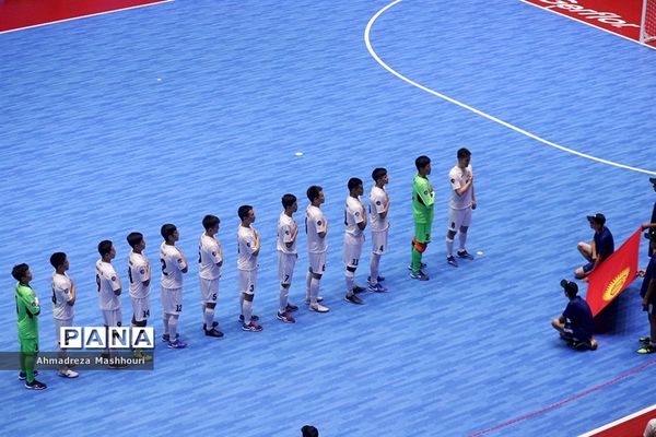 بازی دو تیم لبنان و قزاقستان فوتسال زیر 20 سال آسیا