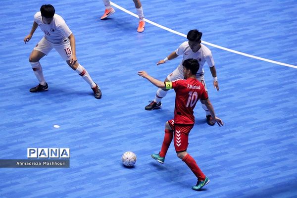 دیدار تیم‌های فوتسال زیر ۲۰ سال آسیا/ افغانستان و هنگ کنگ