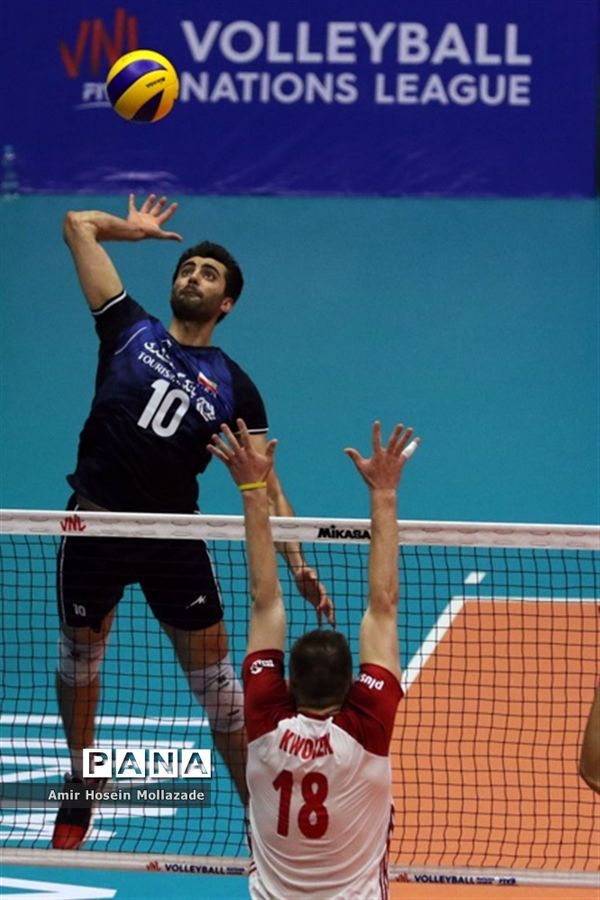 هفته سوم لیگ ملت‌های والیبال | ایران 3 - 2 لهستان