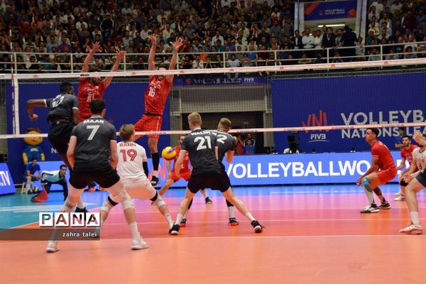بازی های تیم ملی والیبال ایران مقابل کانادا و لهستان در هفته سوم لیگ ملت ها