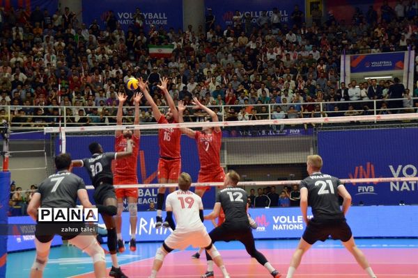 بازی های تیم ملی والیبال ایران مقابل کانادا و لهستان در هفته سوم لیگ ملت ها