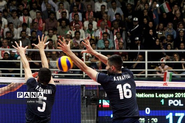 بازی های تیم ملی والیبال ایران مقابل کانادا و لهستان در هفته سوم لیگ ملت ها
