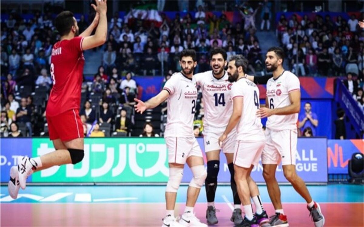 لیگ ملت‌های والیبال؛ روسیه هم مقابل ایران مات شد