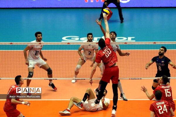 هفته سوم لیگ ملت‌های والیبال | ایران 3 - 0 روسیه