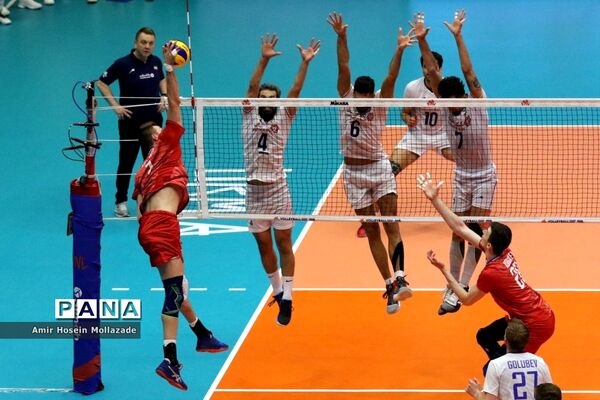 هفته سوم لیگ ملت‌های والیبال | ایران 3 - 0 روسیه