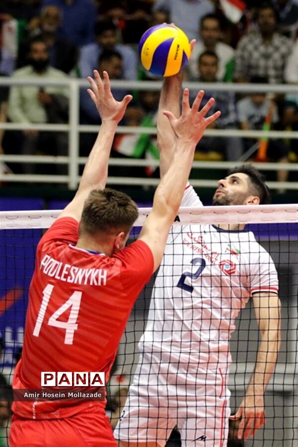 هفته سوم لیگ ملت‌های والیبال | ایران 3 - 0 روسیه