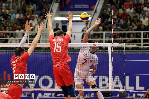 هفته سوم لیگ ملت‌های والیبال | ایران 3 - 0 روسیه