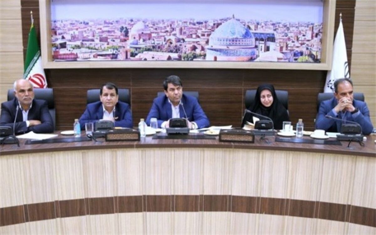 معارفه معاونین اقتصادی و توسعه مدیریت استانداری یزد