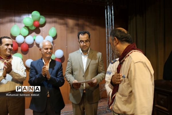 همایش تجلیل از مربیان و مدیران پیشتاز سازمان دانش‌آموزی ناحیه یک اهواز