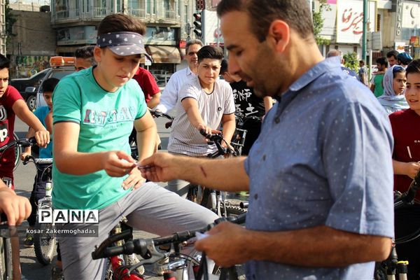 پویش سه شنبه های بدون خودرو یک ساله شد