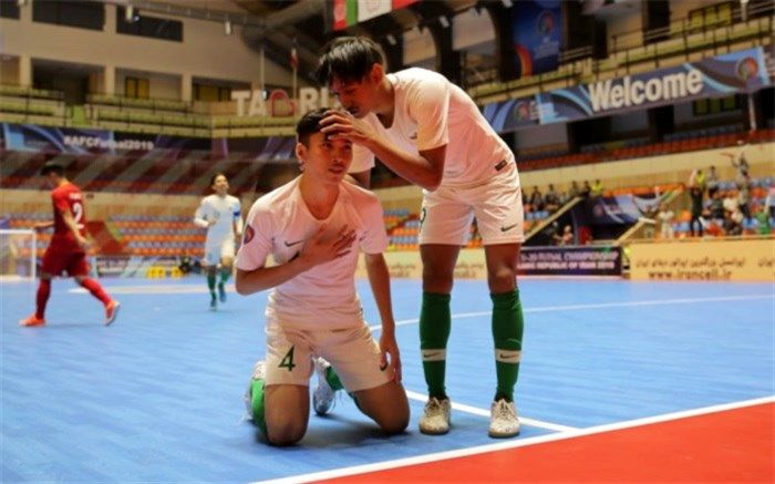 فوتسال قهرمانی جوانان آسیا؛ اندونزی به نیمه نهایی رسید