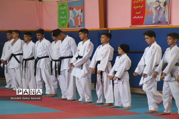 حضور کاپیتان تیم ملی کاراته ایران در شهرستان ملارد