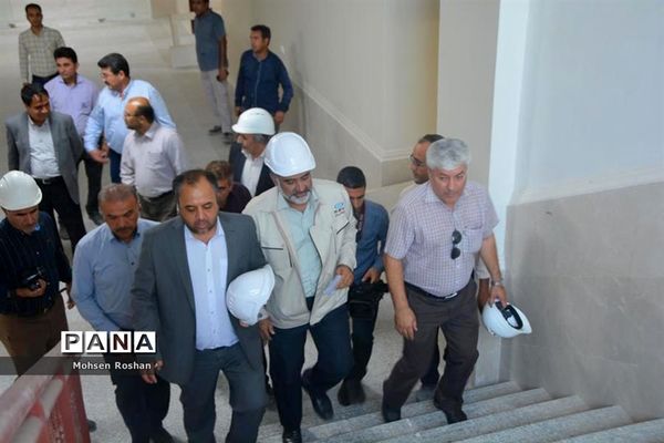 بازدید معاون وزیر و رئیس سازمان نوسازی ،توسعه و تجهیز مدارس کشور از استان بوشهر