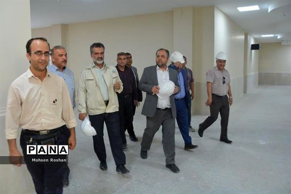 بازدید معاون وزیر و رئیس سازمان نوسازی ،توسعه و تجهیز مدارس کشور از استان بوشهر