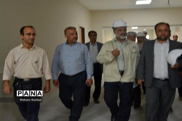 بازدید معاون وزیر و رئیس سازمان نوسازی ،توسعه و تجهیز مدارس کشور از استان بوشهر
