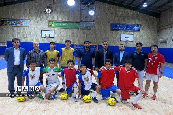 اردوی آمادگی تیم فوتسال ناحیه یک اهواز جهت حضور در مسابقات کشوری