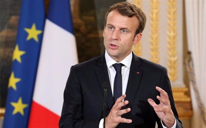 مکرون: می‌خواهم ترامپ را متقاعد کنم برخی تحریم‌های ایران را لغو کند