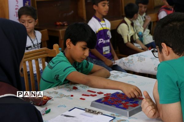 دومین دوره المپیاد کشوری بازی های فکری سرگرمی دانش‌آموزان پسر در شیراز