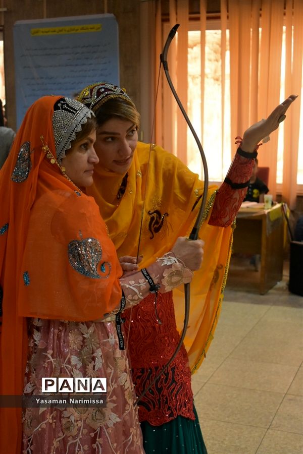 مسابقات تیرانداز ی با کمان سنتی قهرمانی  استان خوزستان  در امیدیه