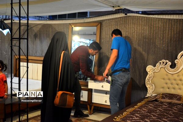 آخرین روز نمایشگاه مبلمان در نمایشگاه بین‌المللی شهرستان بیرجند