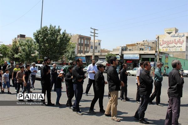 مراسم عزاداری صادق آل محمد(ص) در شهرستان اسلامشهر