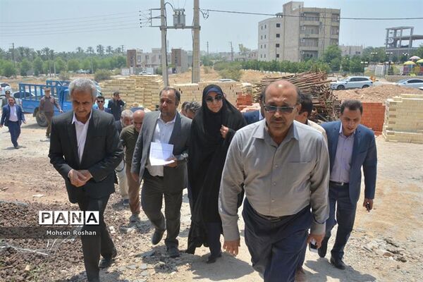 بازدید معاون وزیر و رئیس سازمان نوسازی ،توسعه و تجهیز مدارس کشور از استان بوشهر