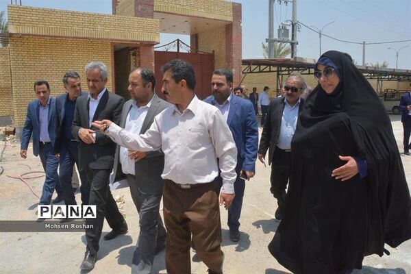 بازدید معاون وزیر و رئیس سازمان نوسازی ،توسعه و تجهیز مدارس کشور از استان بوشهر