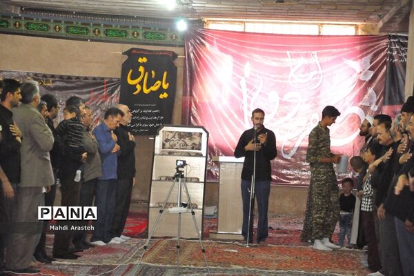 مراسم عزاداری سالروز شهادت رئیس مکتب شیعه امام صادق (ع) درشهرستان  خوسف