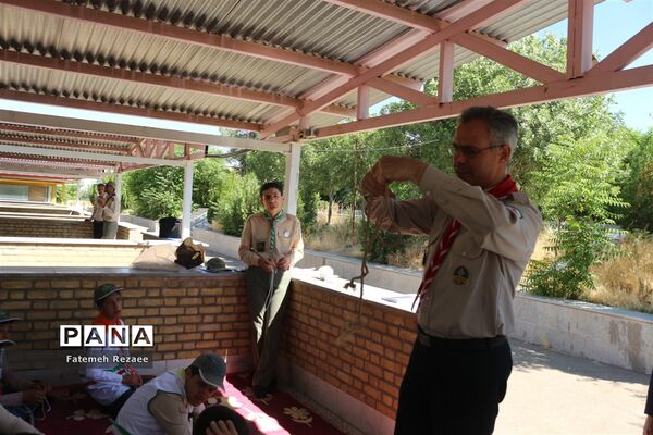 برگزاری پیش اردوی ملی دانش‌آموزان پیشتاز پسر استان زنجان