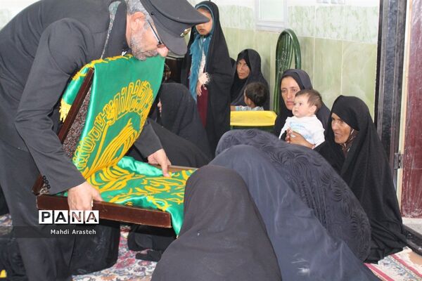 کاروان زیرسایه خورشیددر هنگ مرزی و مناطق سیل زده شهرستان درمیان خراسان جنوبی