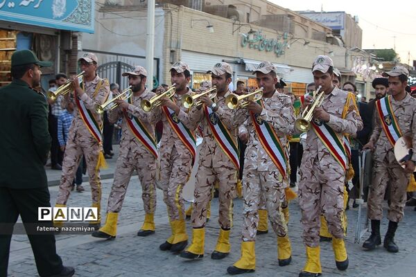 استقبال از خادمان آستان قدس رضوی  در یزد
