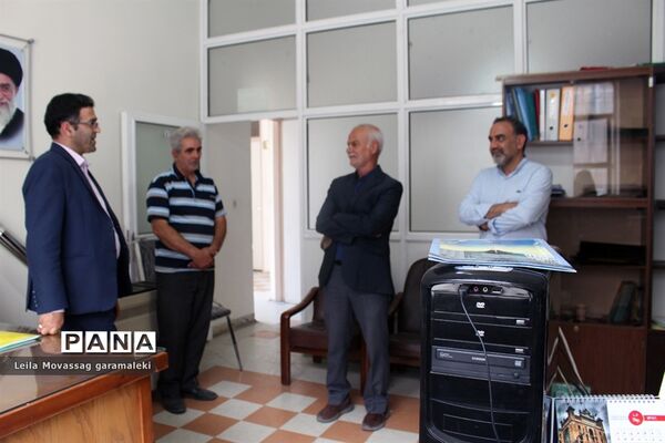 حضور مدیر سازمان دانش‌آموزی استان خوزستان در سازمان آذربایجان شرقی