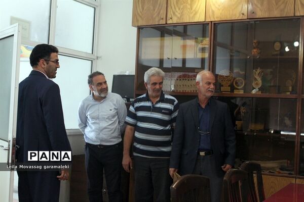 حضور مدیر سازمان دانش‌آموزی استان خوزستان در سازمان آذربایجان شرقی