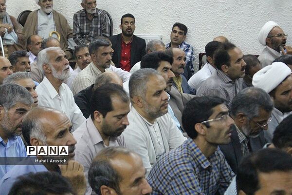 دیدار نماینده ولی فقیه و امام جمعه شهرستان بیرجند با کاروان حرم بارگاه رضوی