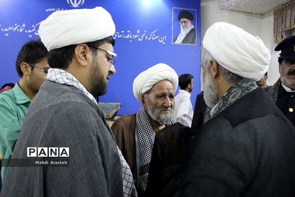 دیدار نماینده ولی فقیه و امام جمعه شهرستان بیرجند با کاروان حرم بارگاه رضوی