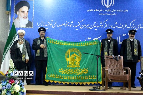 دیدار نماینده ولی فقیه و امام جمعه شهرستان بیرجند با کاروان حرم بارگاه رضوی