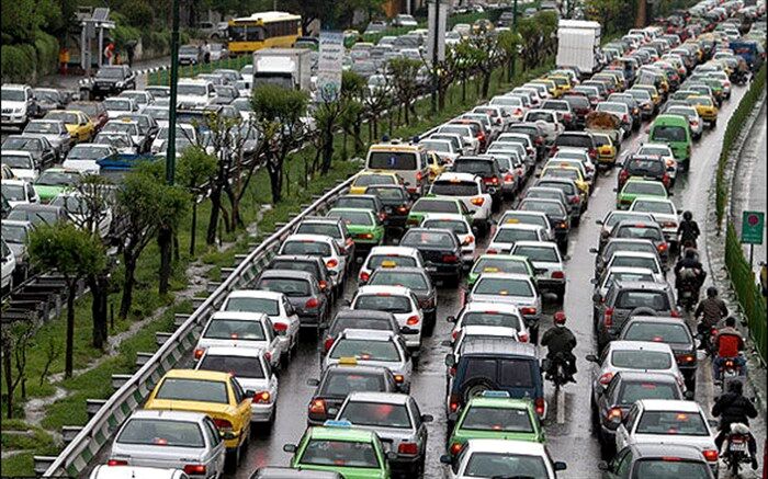 ترافیک سنگین در ورودی‌های پایتخت