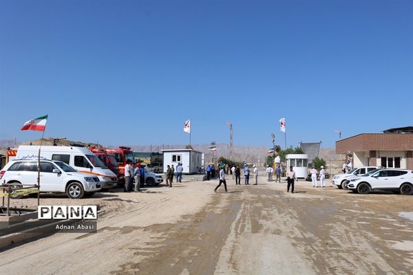 بازدید اسحاق جهانگیری از پالایشگاه های شهرستان مُهر