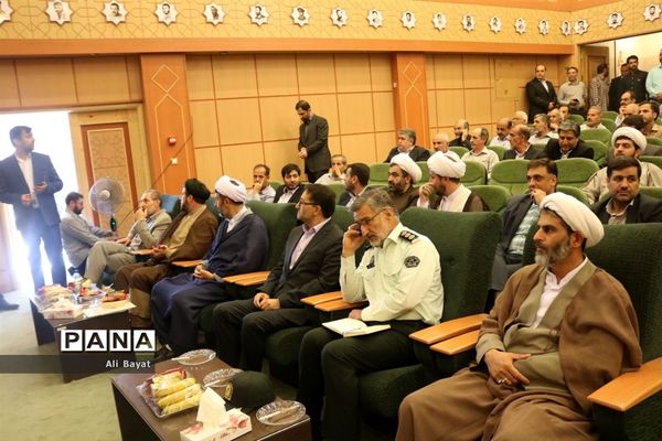 آیین تکریم و معارفه مدیرکل اوقاف و امور خیریه استان همدان