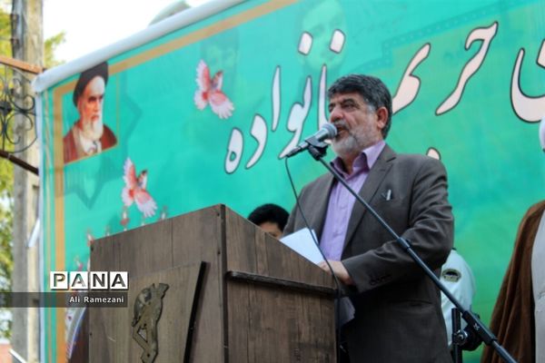 راهپیمایی هفته عفاف و حجاب در قائمشهر