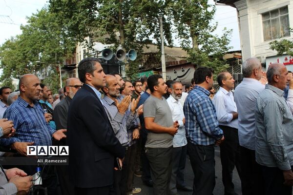 راهپیمایی هفته عفاف و حجاب در قائمشهر